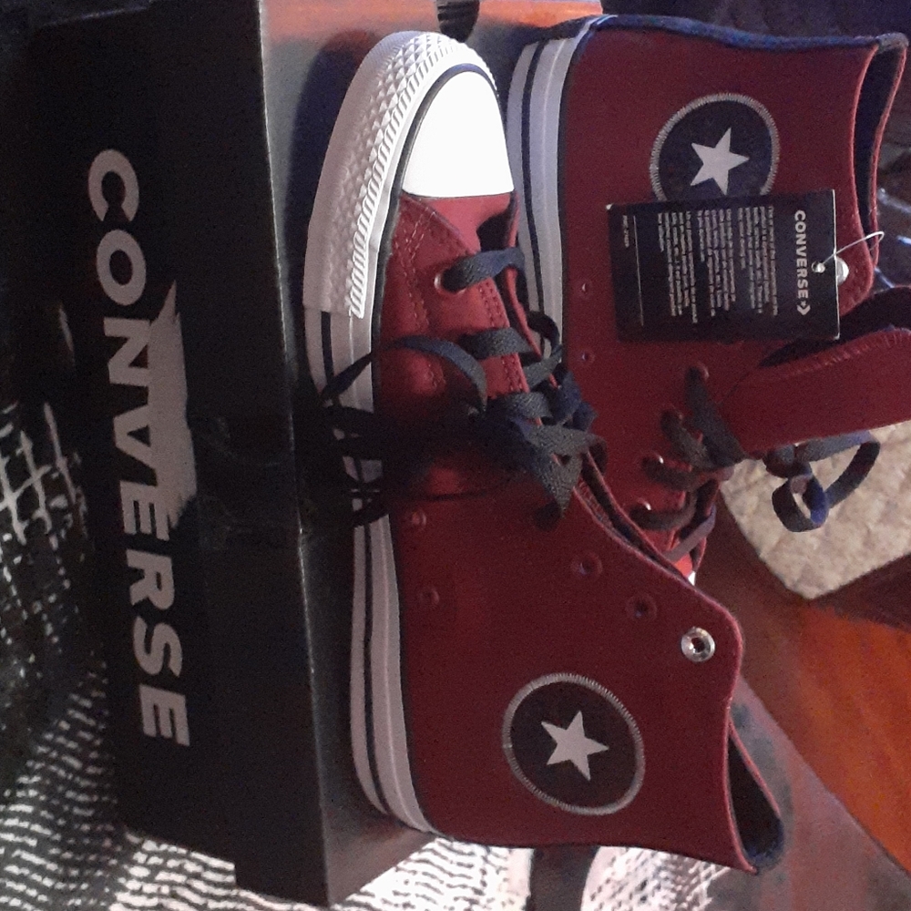 "black alley brick" colored Converse All Stars.